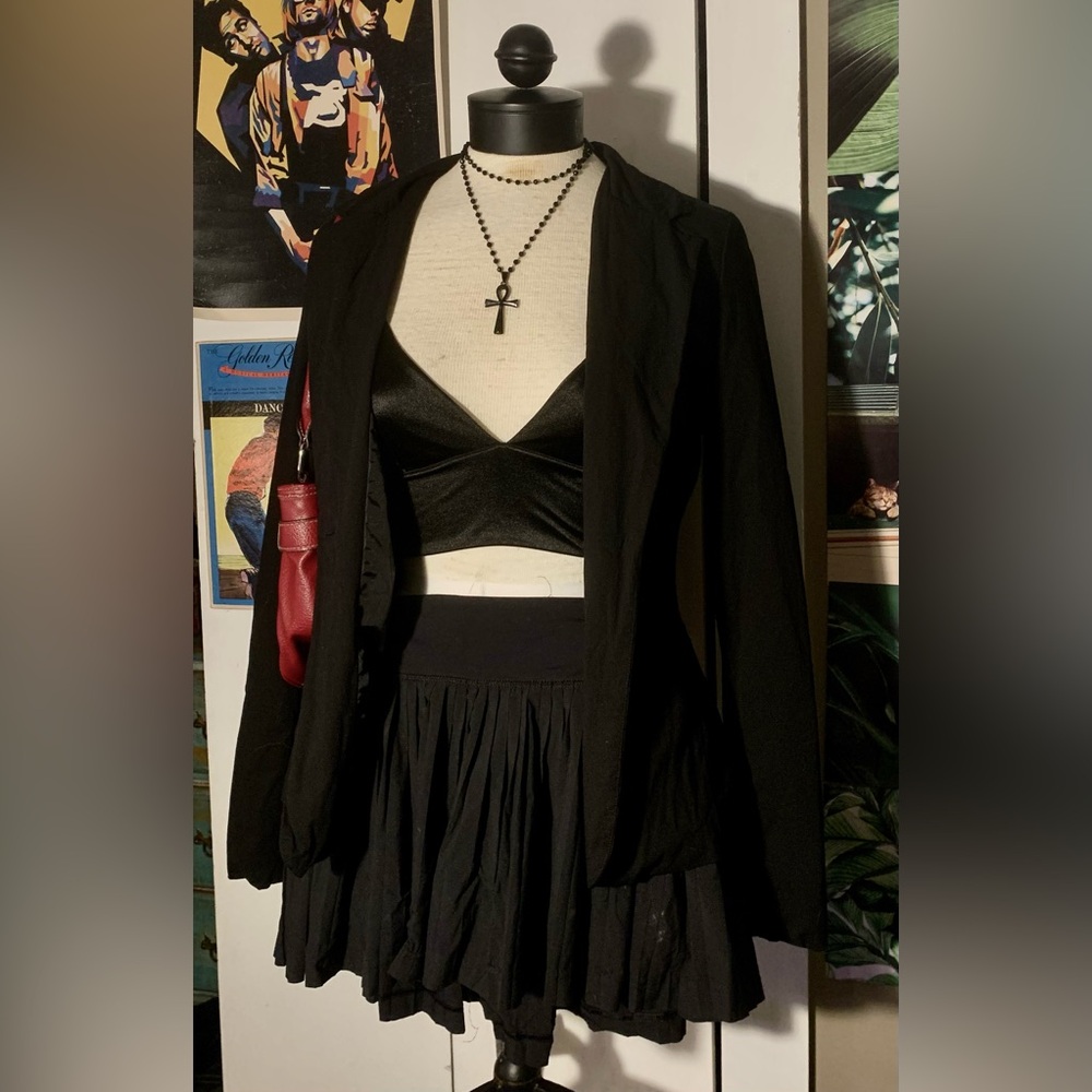 Simple Black Blazer